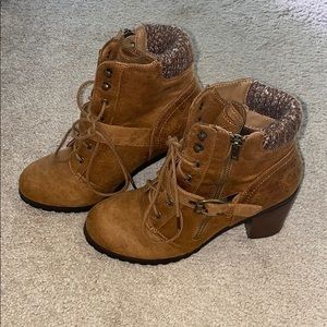 JustFab Heeled Booties